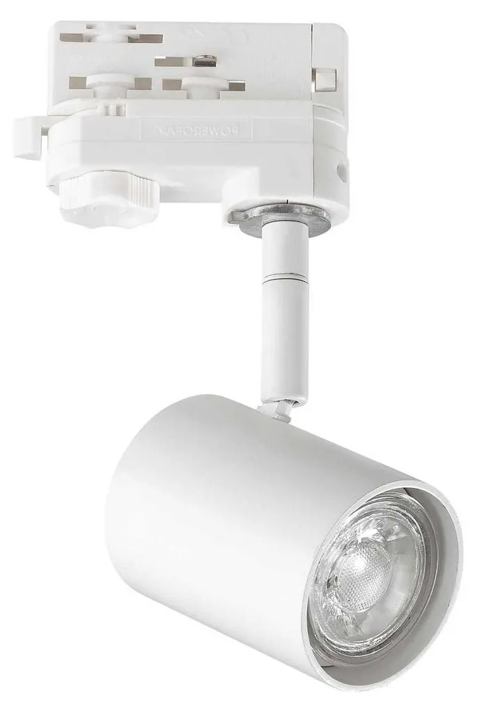 Spot sur rail Ideal Lux 229706 Zoom Noir Orientable pour Éclairage LED