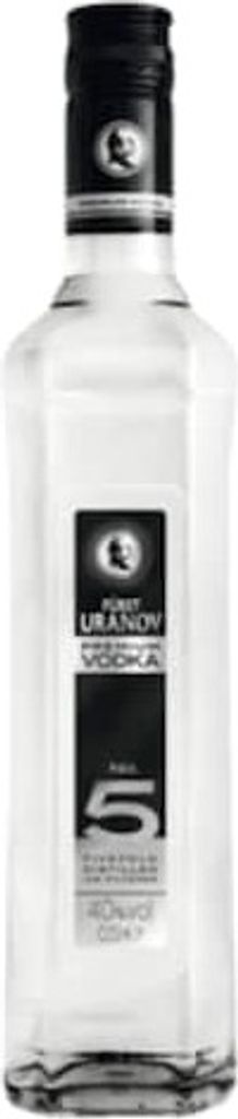 FÜRST URANOV Premium Wodka No.5 40% 0,5l Produktbild 