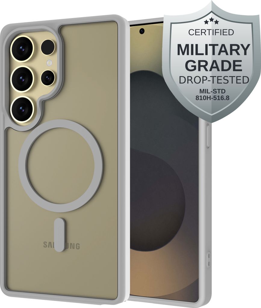 Hülle Samsung Galaxy S25 Ultra Schutzhülle - Cazy - Grau - Militärstandard