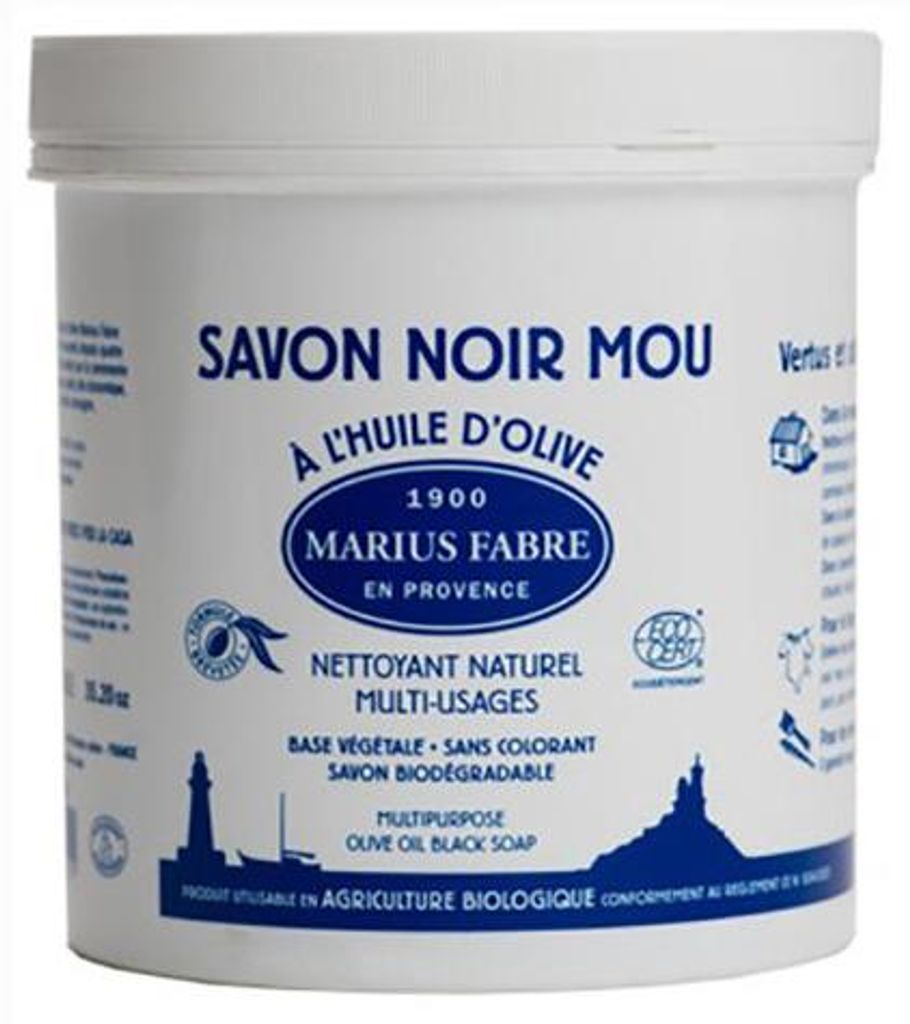 Schwarze Seife in Pasteform 1 kg - Marius Fabre Produktbild 
