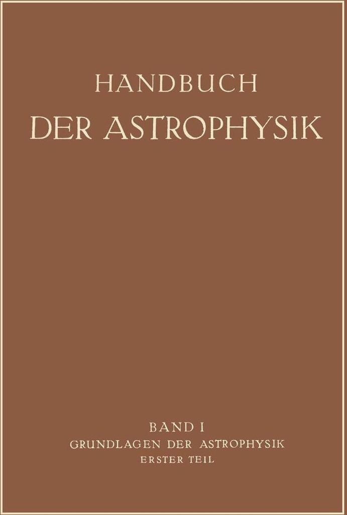 Grundlagen der Astrophysik