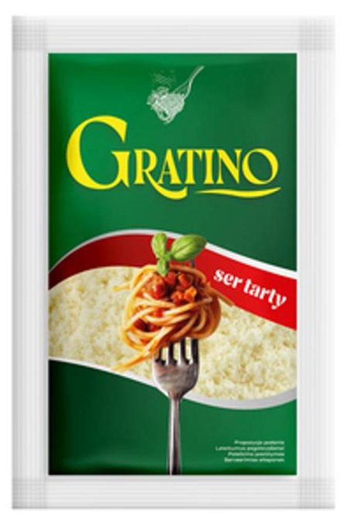 Strúhaný sušený syr 40g - Gratino Obrázok produktu 