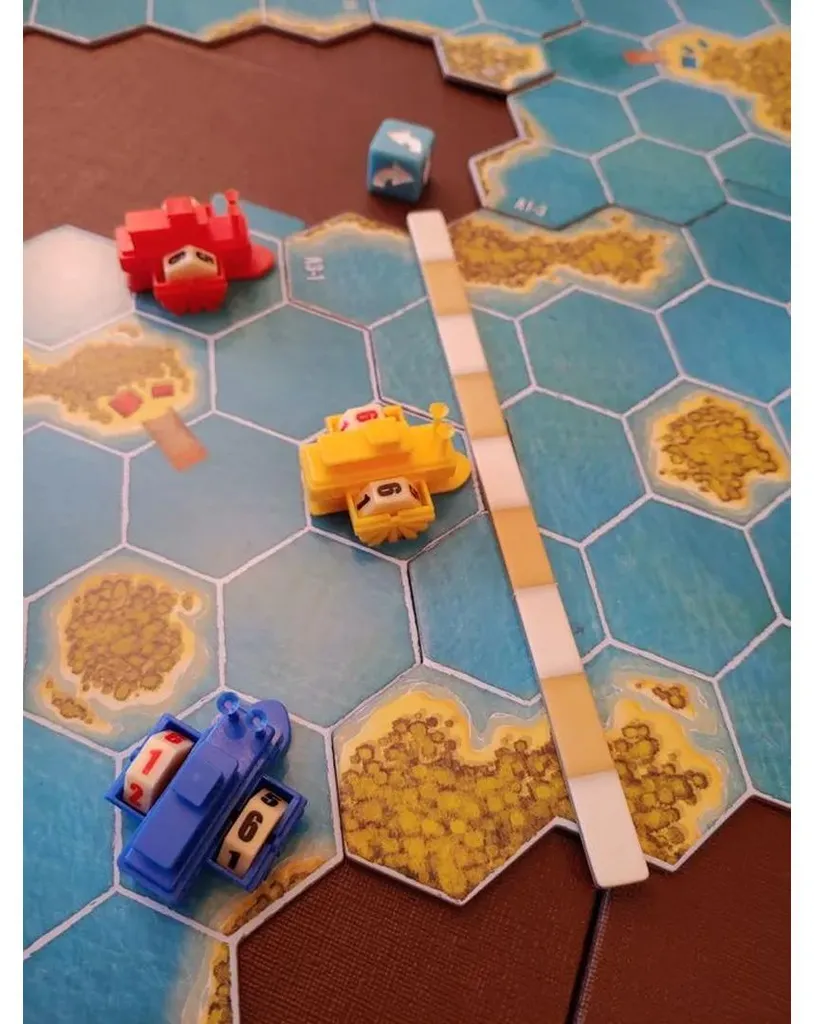 Jeu de société de course Mississippi Queen édition multilingue avec roues - 2
