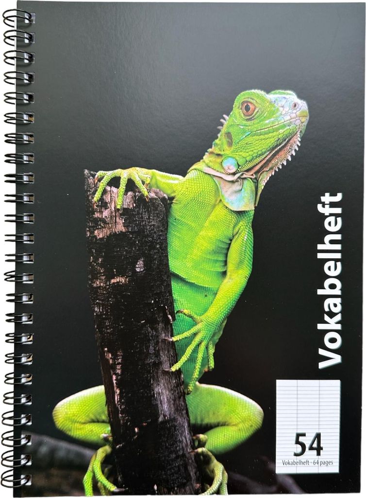 ADINA Vokabelheft A5 32 Blatt Lineatur 54 mit Ringbindung Produktbild 