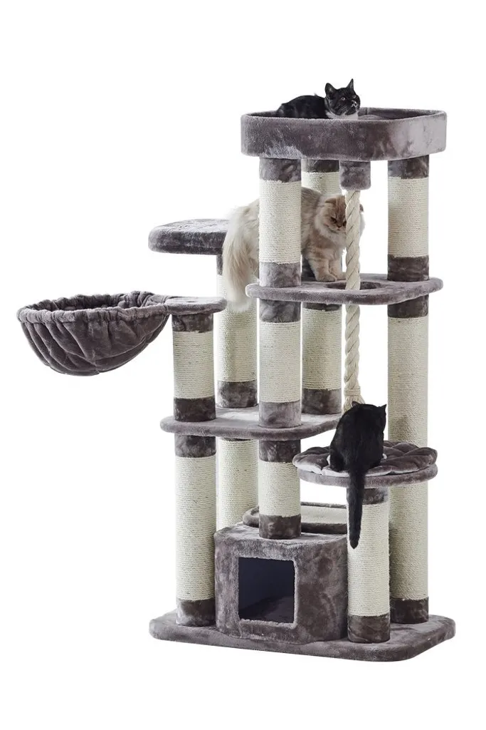 Nobby Fredo Arbre à chat cappuccino 158 cm pour grand félin