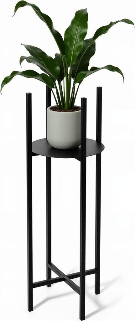 FRAMADO, Pflanzenständer Elica, Metallregal, Blumenständer, Produktbild 