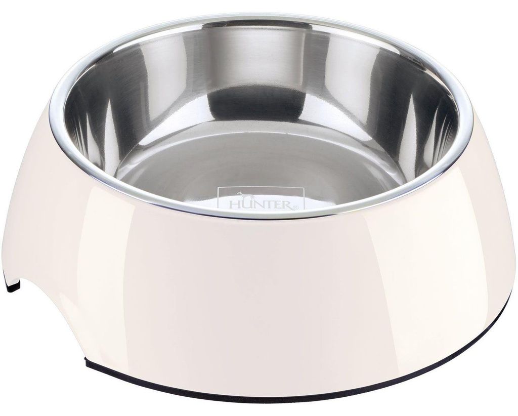 HUNTER Melamin-Napf Hundenapf weiß 350ml
