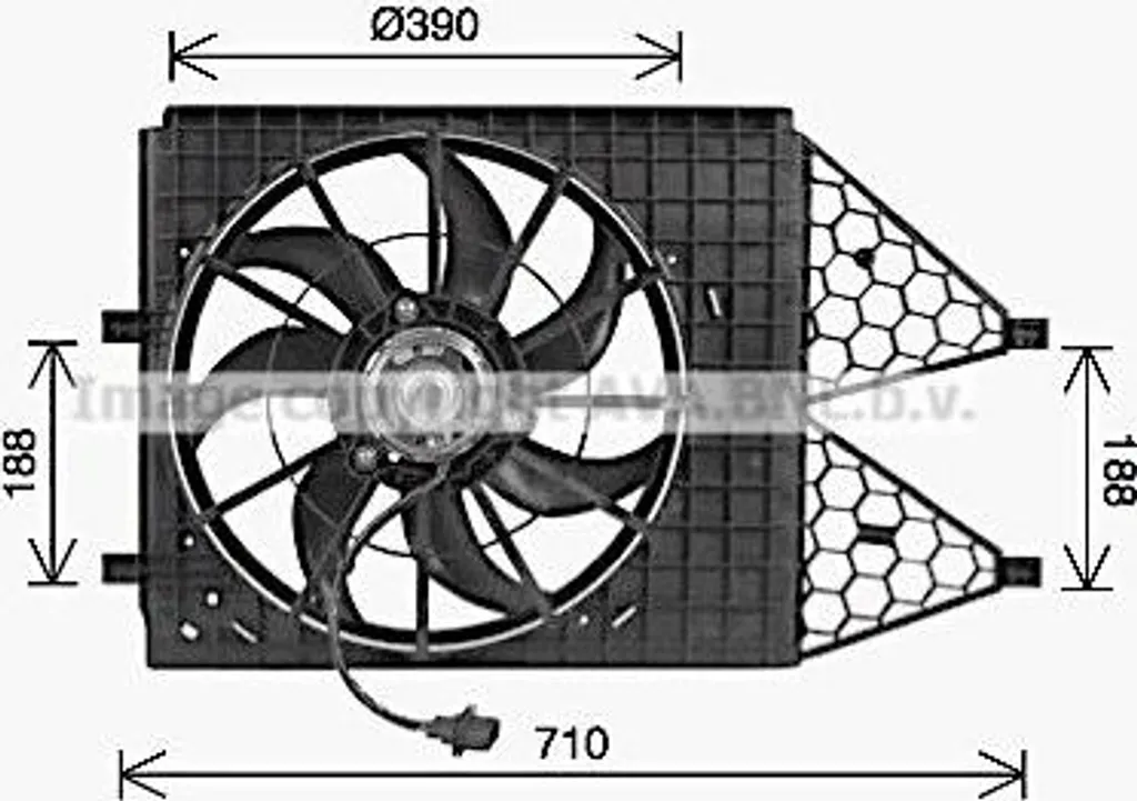 Ventilateur AVA VN7545 : Stop à la surchauffe pour Polo, Ibiza et Fox
