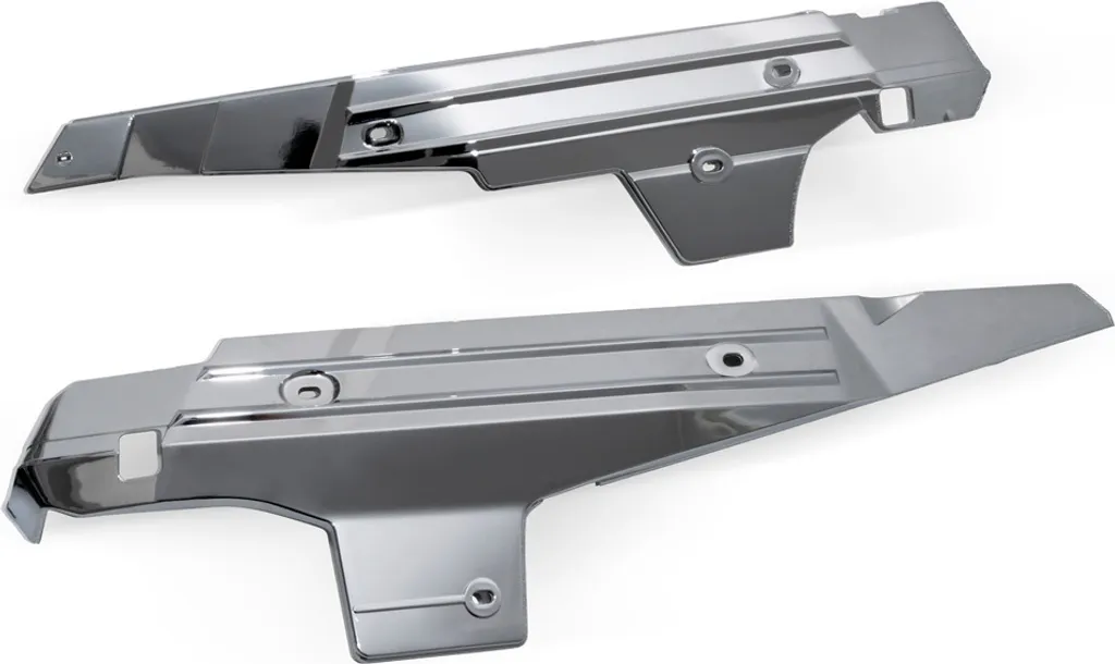 Carénage latéral chrome Supertec Puch Maxi : Finition Premium Inox