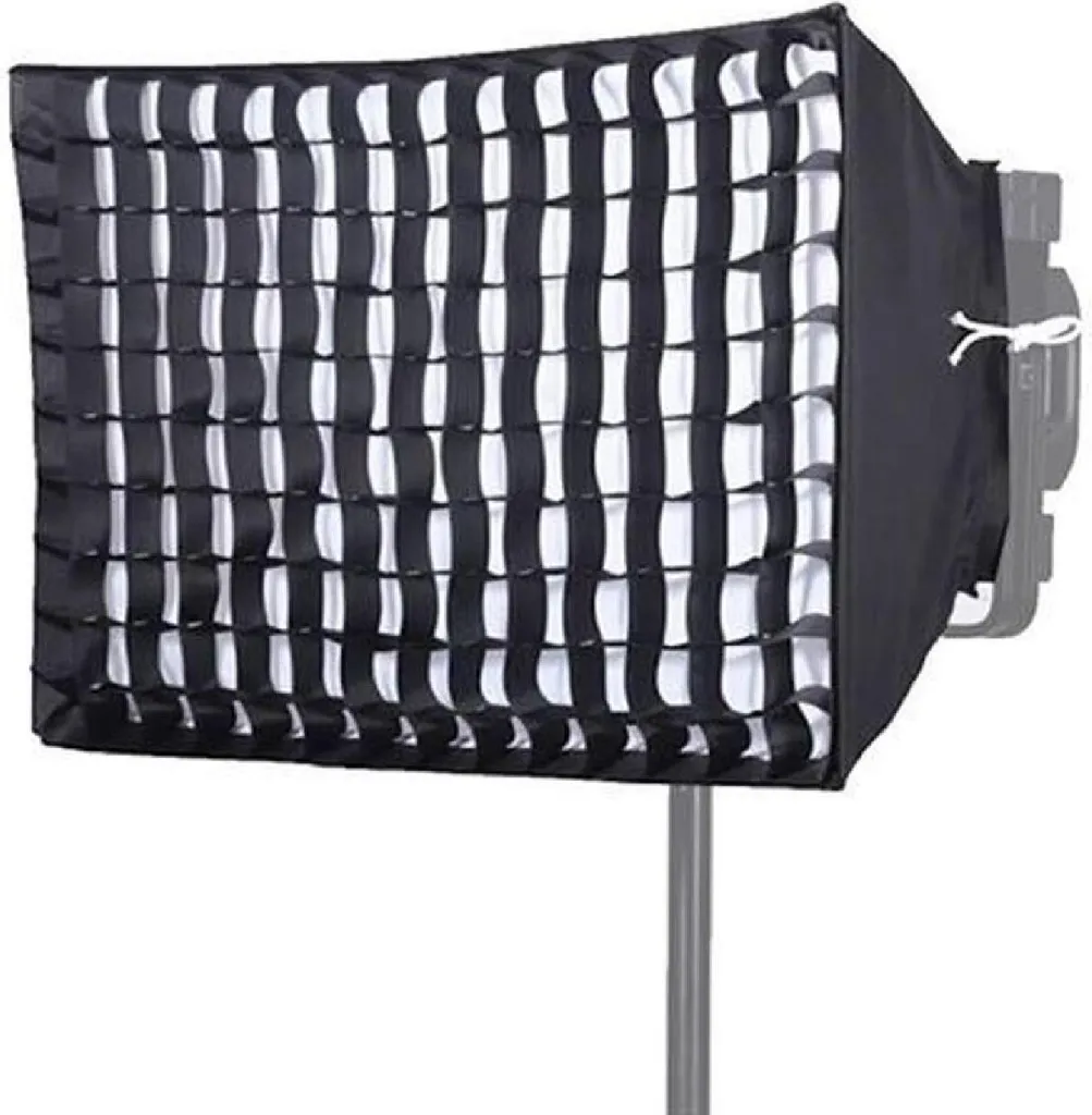 Softbox DS-812 pour Portrait et Interview : Kit avec Grille de Diffusion - 2