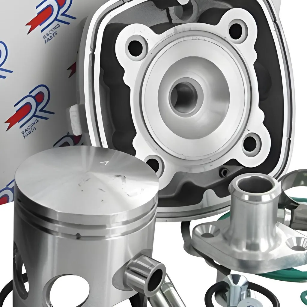 Kit cylindre DR 70cc Piaggio LC avec adaptateur eau et culasse longue