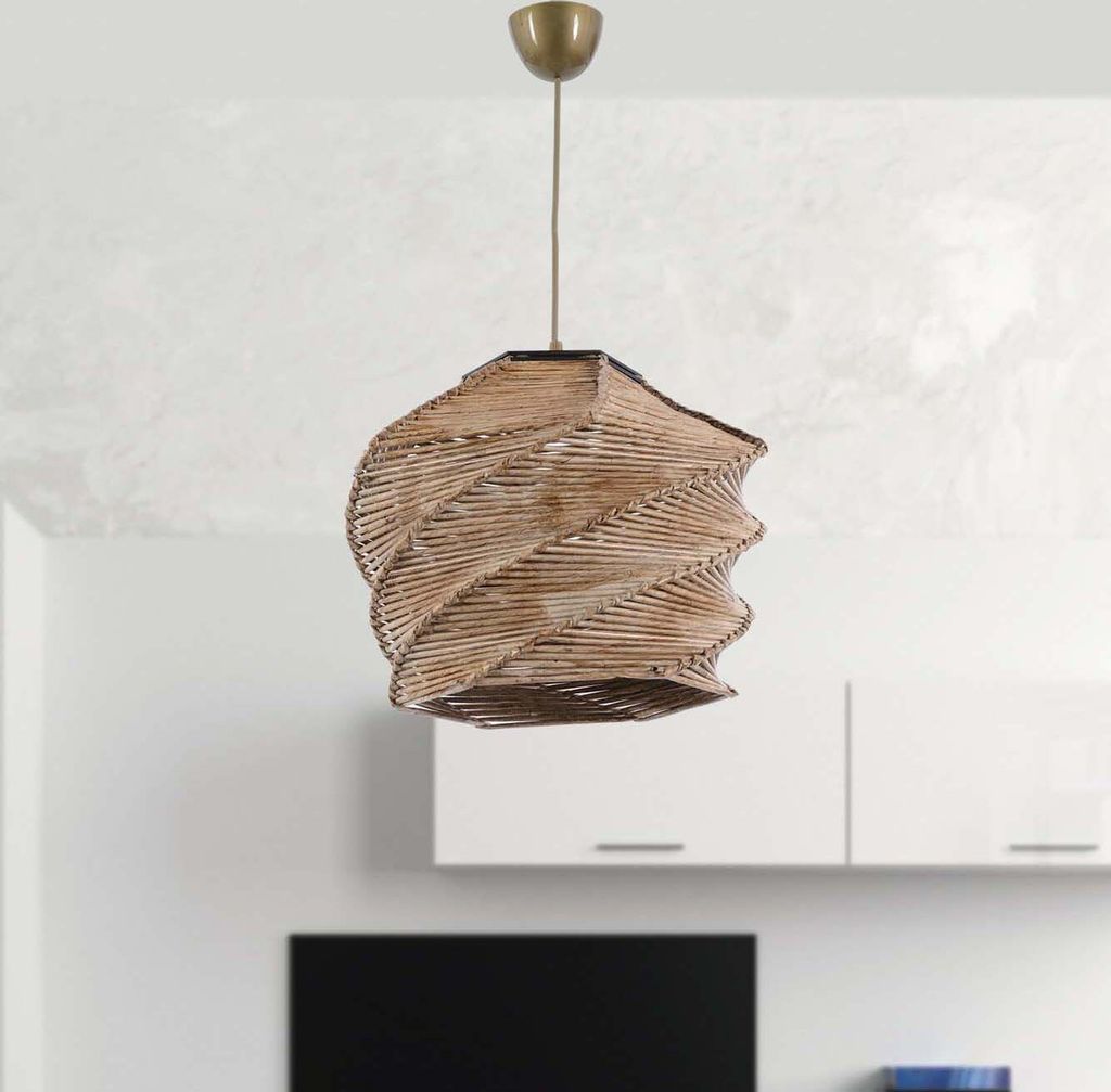 Opviq, Ruche- RucheFLH, Beige, Kronleuchter, 32 x 32 cm, Produktbild 3