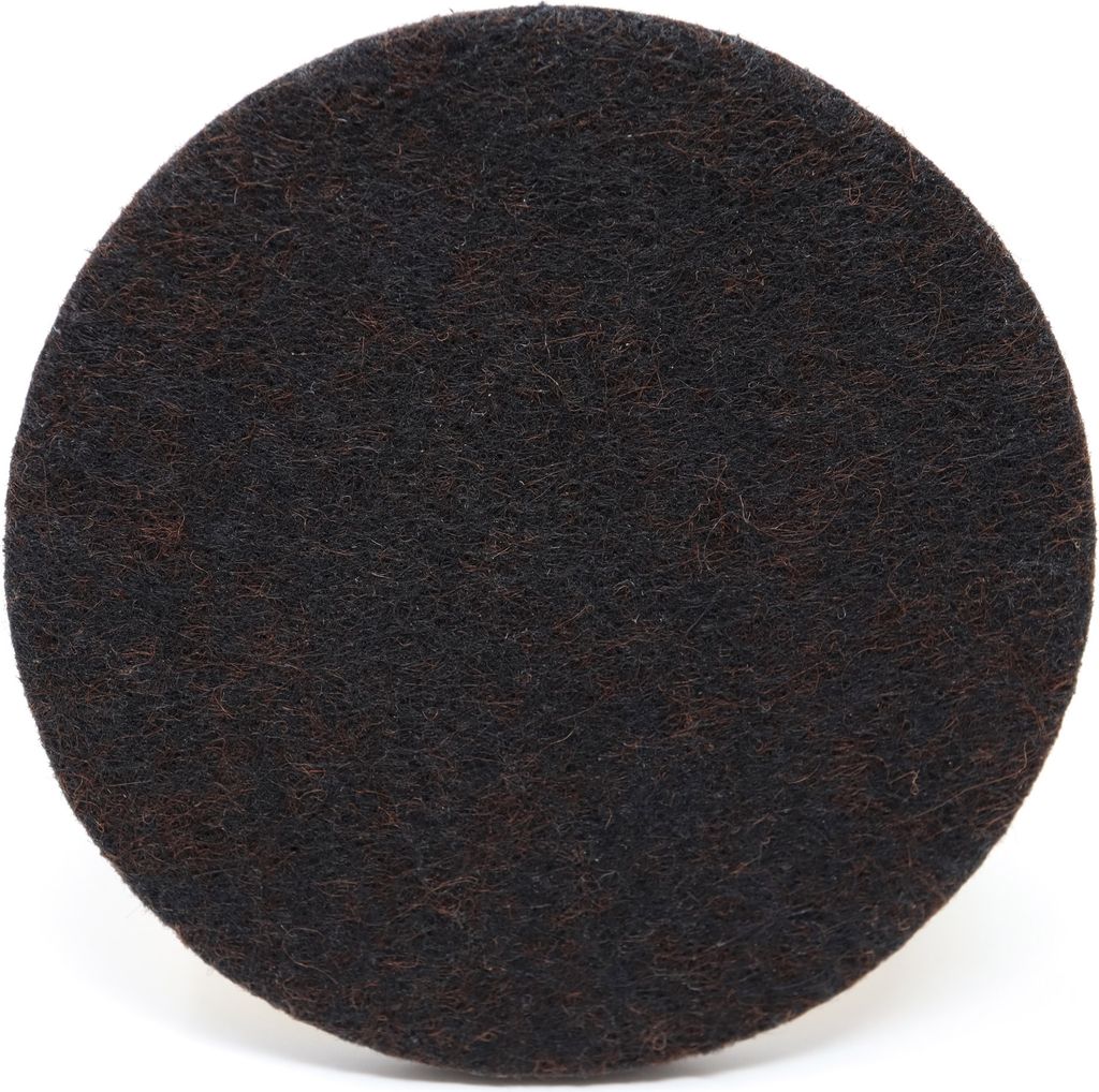 Adsamm | 16 x Filzgleiter | Ø 80 mm | Braun | rund | 5.5 mm starke selbstklebende Möbelgleiter in von Adsamm