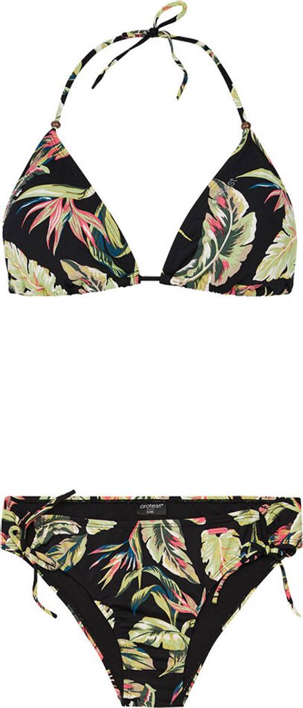 Protest Fluo Triangle Bikini Schwarz S Frau Schwarz S