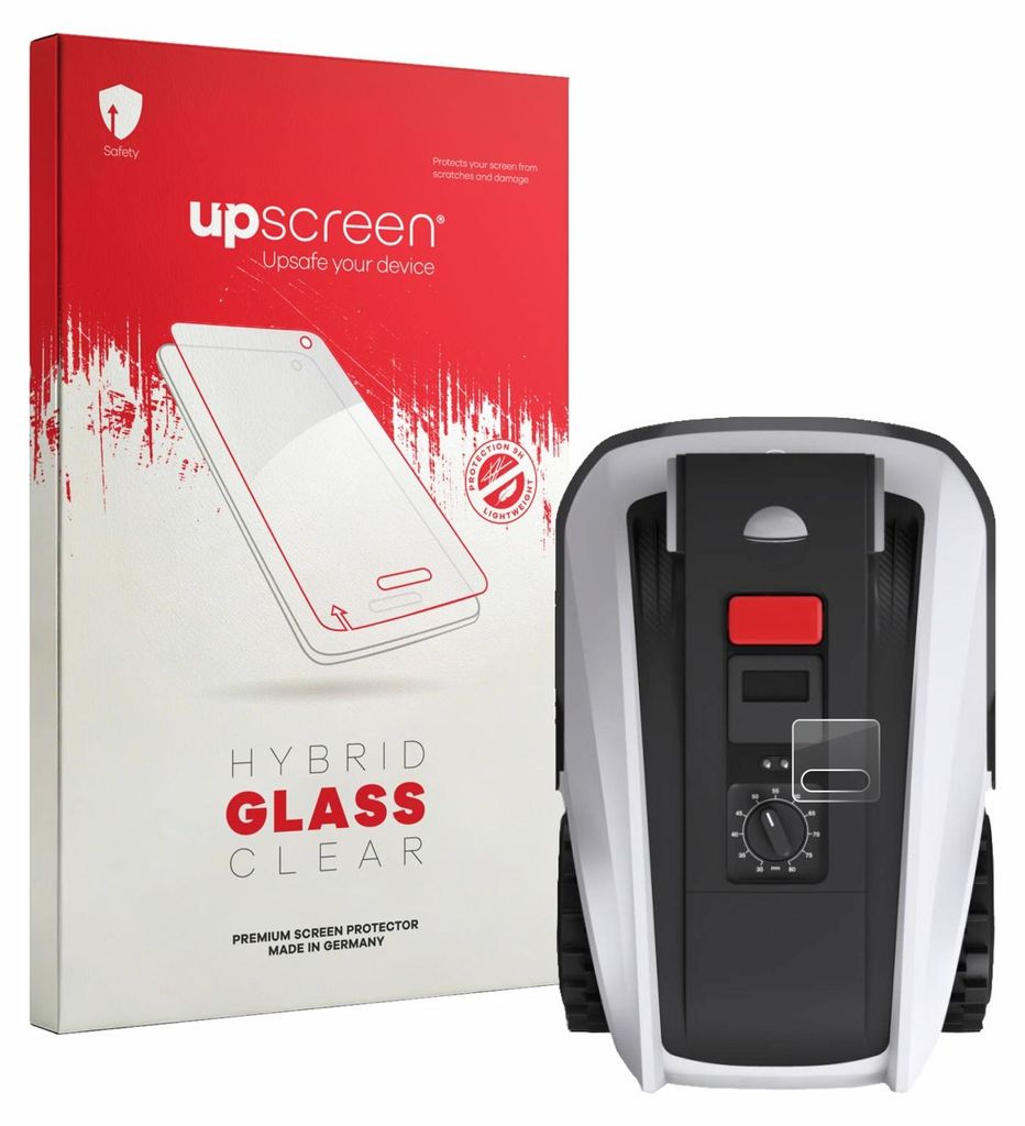 upscreen Schutzglas für Ecovacs Goat O800 RTK Schutzfolie Panzer Folie Glas Display Schutz klar