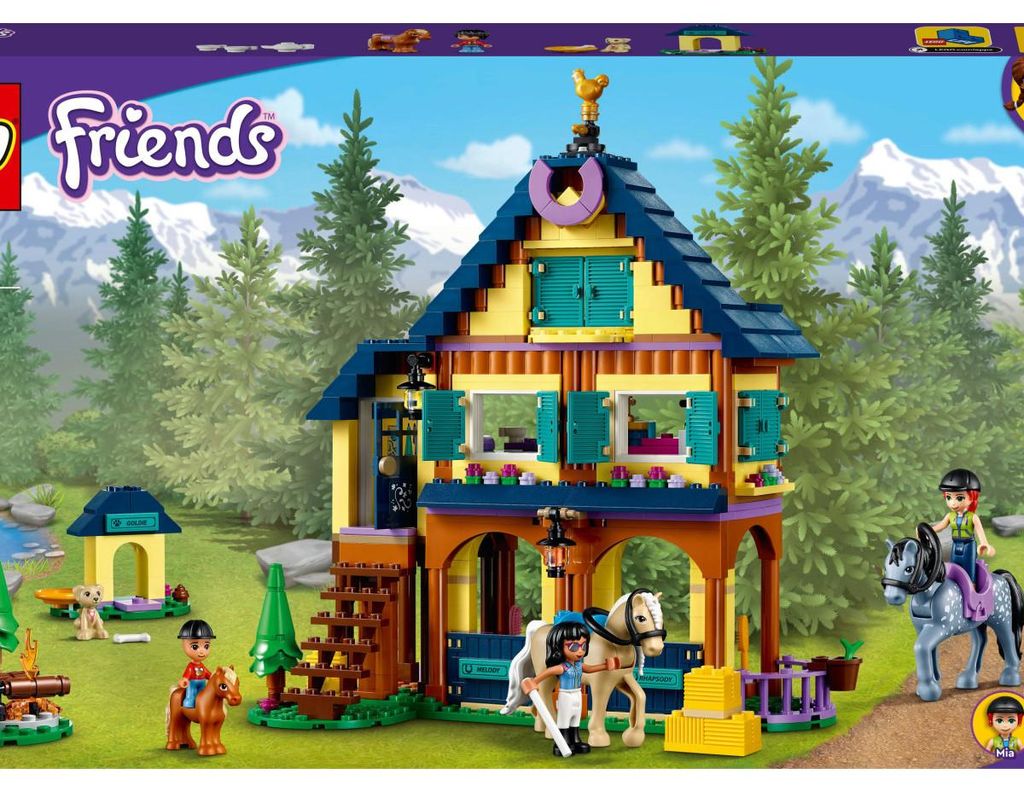 LEGO 41683 Friends Scuderia nella foresta, stalla per Immagine del prodotto 