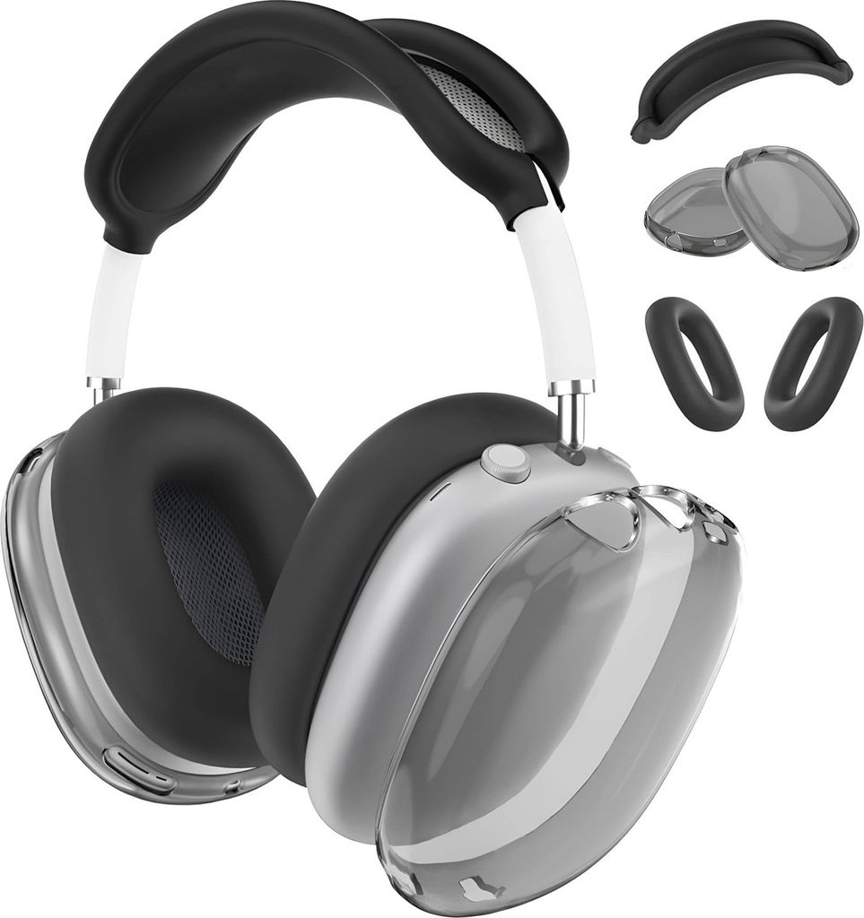 MMOBIEL Silikon-Schutzhülle für AirPods Max-Clear TPU Produktbild 