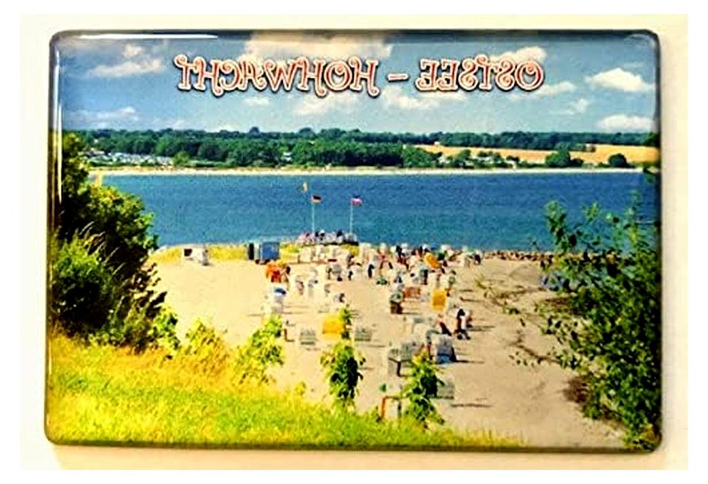 Ostsee, Hohwacht, Deutschland Souvenir-Kühlschrankmagnet Fridge Magnet 251106