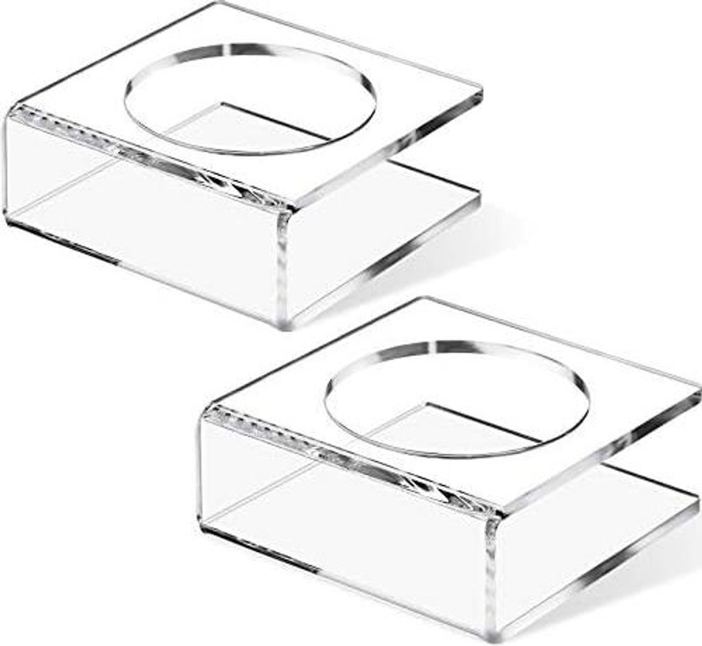 2 Stücke U Förmige Acryl Kugel Ständer Basketball Halter Transparente Fußball Podest Sockel für Volleyball Bowling Kugel Display