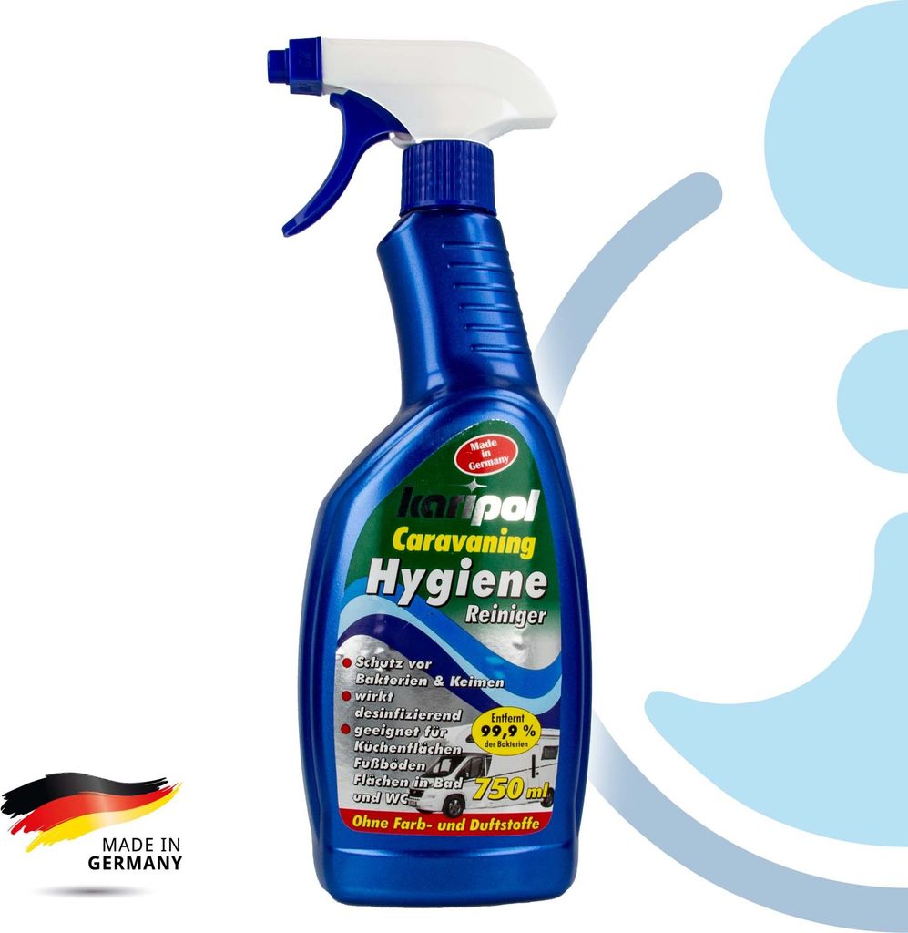 Karipol - Caravaning Hygienereiniger - 750 ml, Schutz vor Bakterien und Keimen