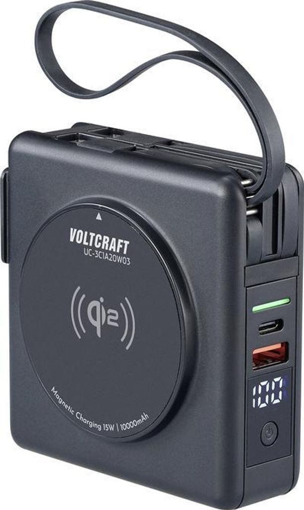 Voltcraft UC-3C1A20W03 Reiseladeadapter Steckdose Produktbild 
