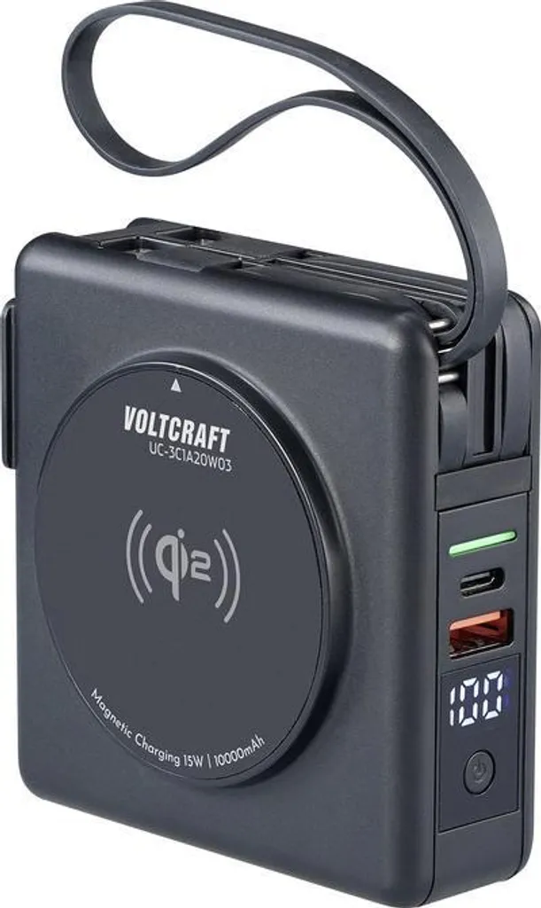 Caricatore Sicuro Voltcraft UC-3C1A20W03: 20W 4-Porte USB per Tutta la Famiglia