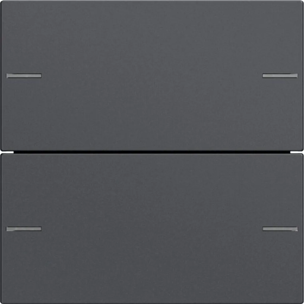 Kit de berceau KNX 2-fold anthracite 575228 pour système domotique