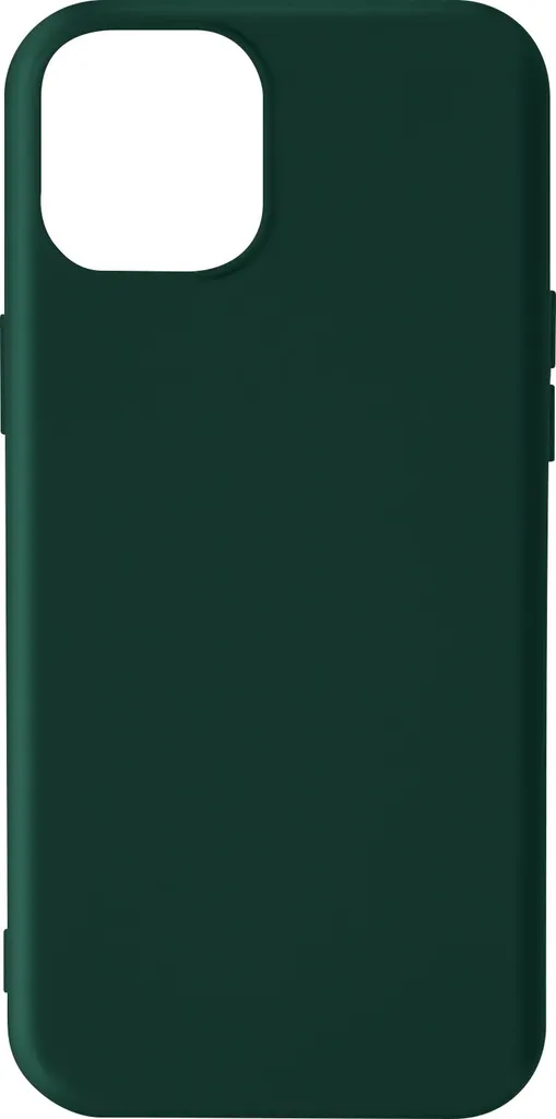 Custodia semirigida in silicone per Apple iPhone 13, Soft Touch - Verde