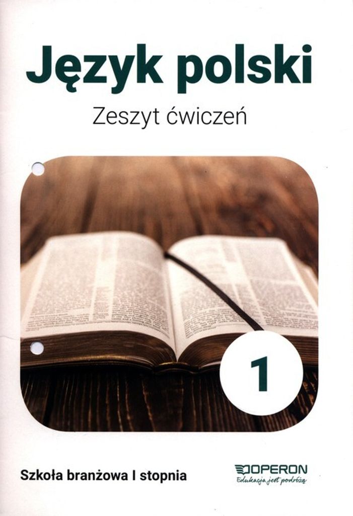 Język polski Szkoła Branżowa Zeszyt Ćwiczeń