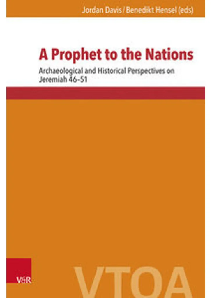 A Prophet to the Nations : livre broché avec analyse des prophéties