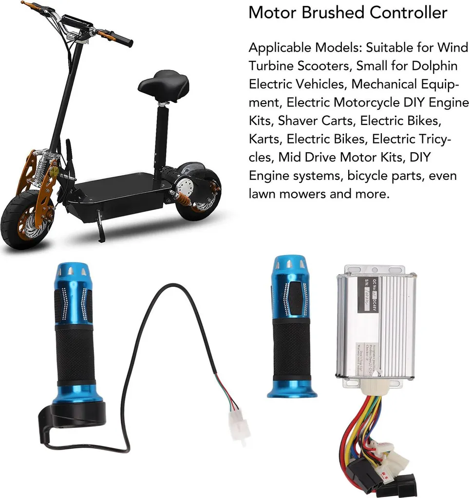 Régulateur et Moteur 48V 1000W Étanche : Solution Panne Scooter Électrique - 2