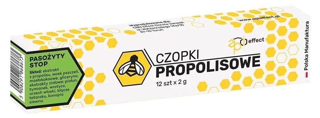 API Effect Kräuter-Zäpfchen mit Propolis und reinigendem Produktbild 