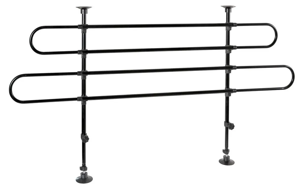 Grille pour chien universelle 4 barres ajustable 85-140cm pour voiture