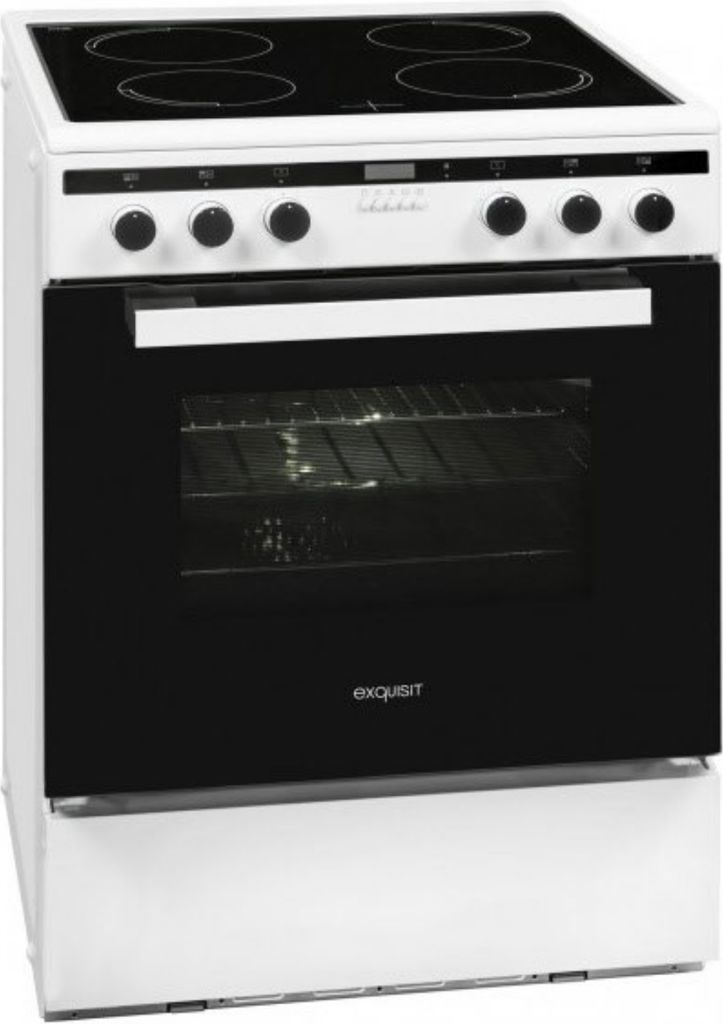 Exquisit EHI 60-3.1 Induktions-Standherd weiß Produktbild 