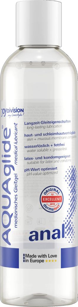 JOYDIVISION Aquaglide Anal 300 ml – lubrificante premium a Immagine del prodotto 