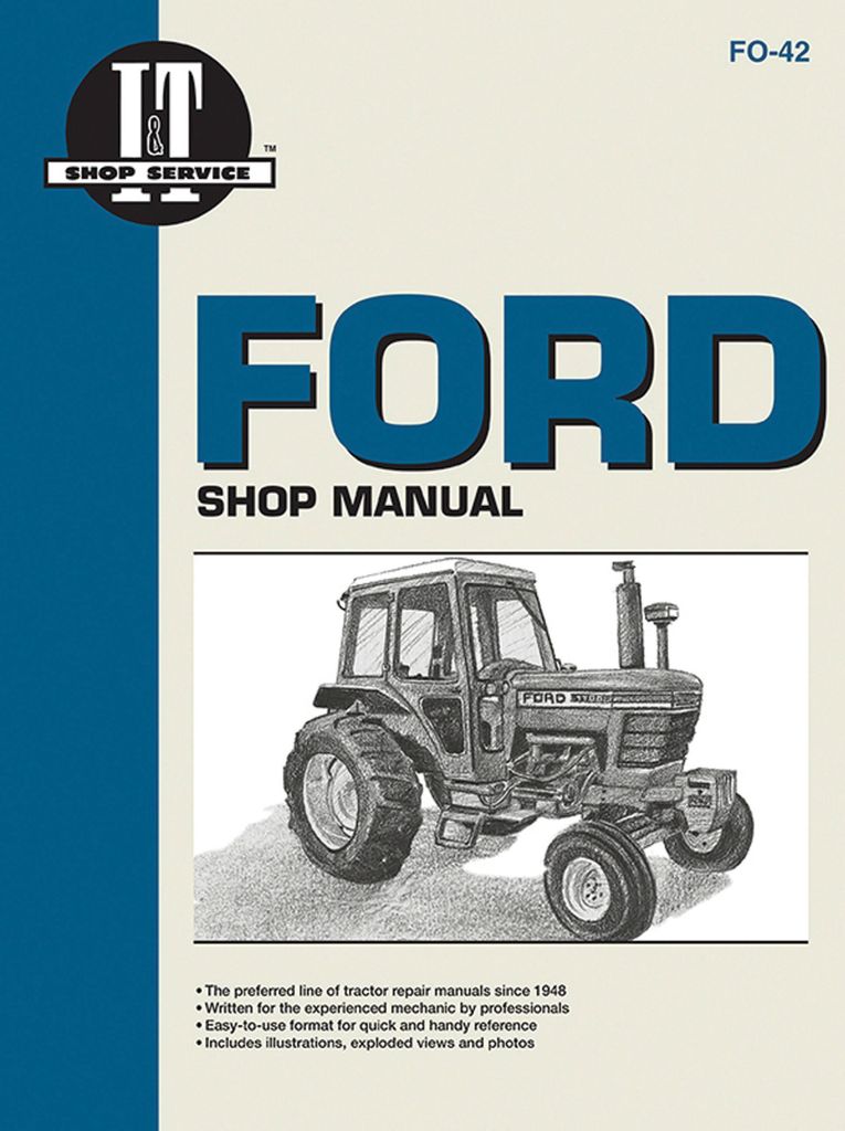 Ford New Holland Model 5100-7710 Tractor Service Repair Manual