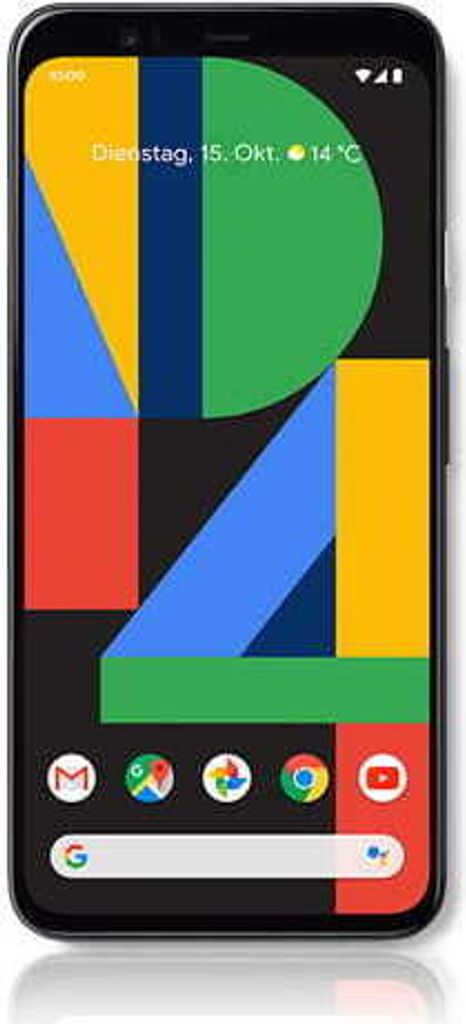 Google Pixel 4 XL 16cm (6,3 Zoll), 16MP, 6GB RAM, 64GB Speicher, Farbe: Schwarz