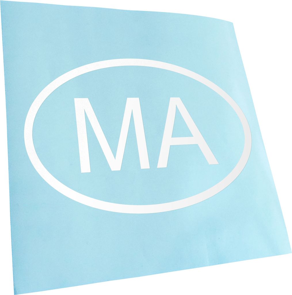 Kiwistar - Autoaufkleber - Marokko MA Heckscheibe - Aufkleber für Auto Kfz Fahrrad, LKW, Truck Mofa