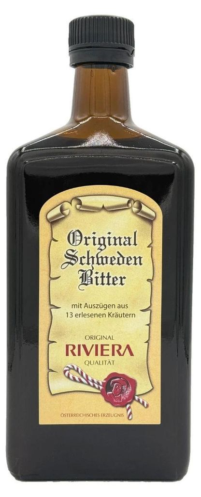 RIVIERA Original Schwedenbitter, bylinný likér, 500 ml Obrázek produktu 