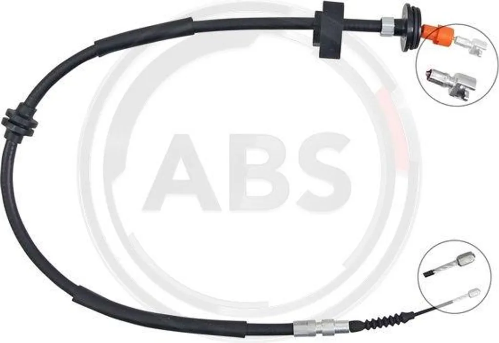 Câble frein à main renforcé A.B.S. K15032 compatible BMW X5 OE 34436772104