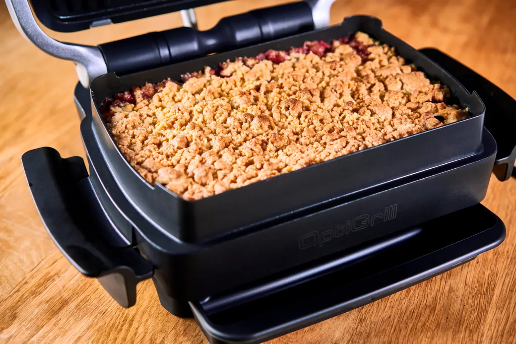 Grill électrique Tefal GC7148 Optigrill+ avec accessoire Snacking & Backing - 9
