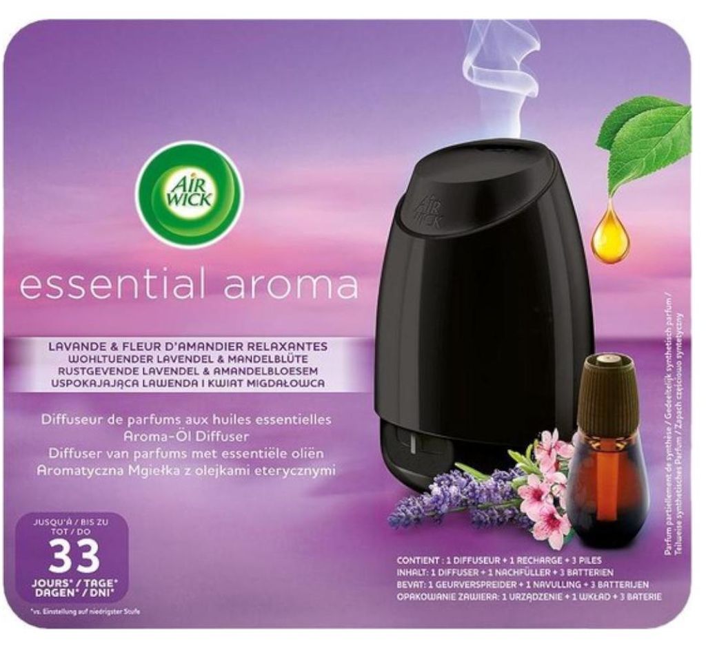 Airwick Essential aroma - starterkit - rustgevende lavendel Produktbild 