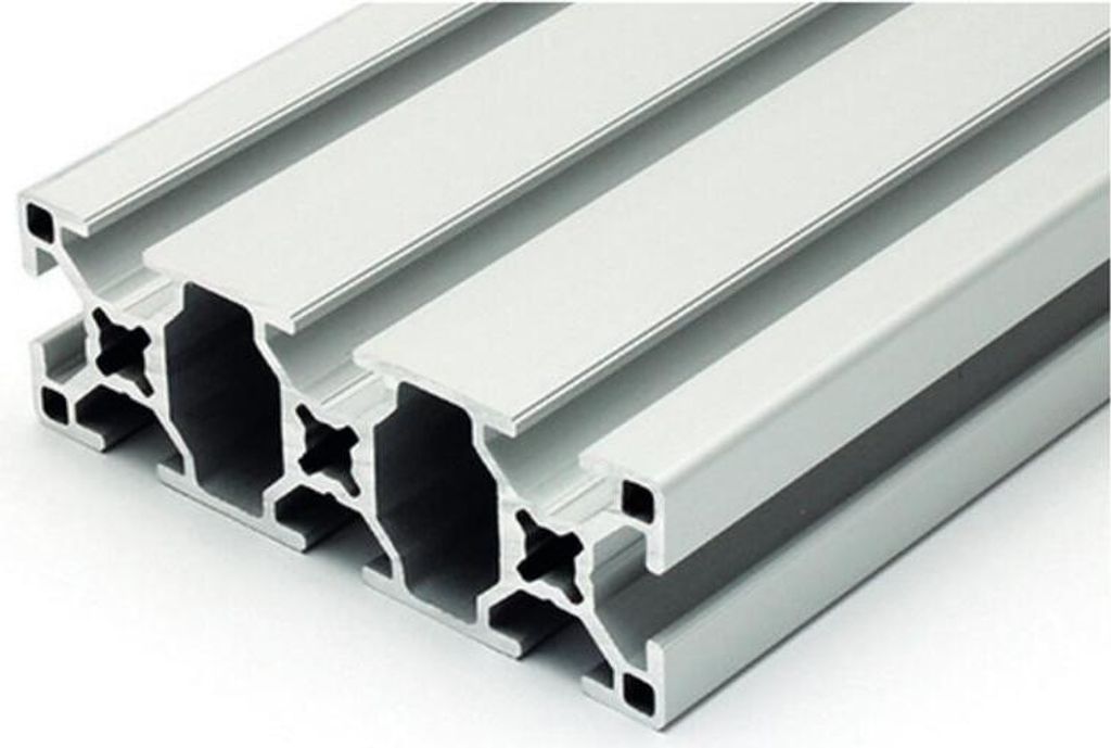 Länge 850mm - Aluminiumprofil 30x90L B-Typ Nut 8 (leicht), silber eloxiert. Aluminium Profil 30x90 Alu Profile 30 x 90 Montage- Systemprofil