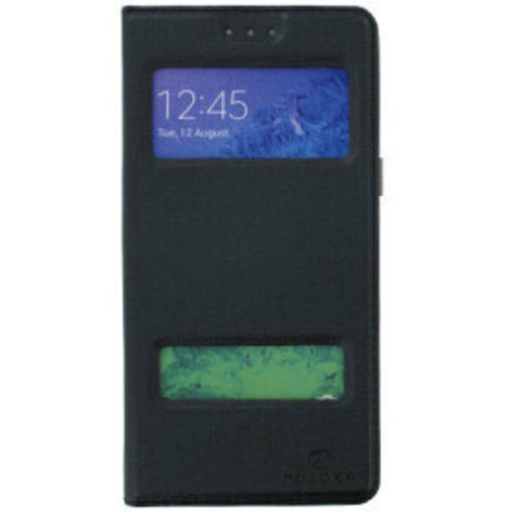 Flip Case Handyhülle für Samsung Galaxy A5 2015 Schwarz Schutz Tasche