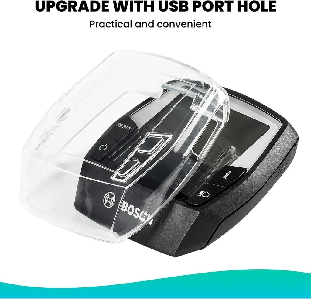 Housse De Protection Besudo Pour Affichage Intuvia 100 – TPU Anti-UV, Néoprène, Mousqueton Inclus