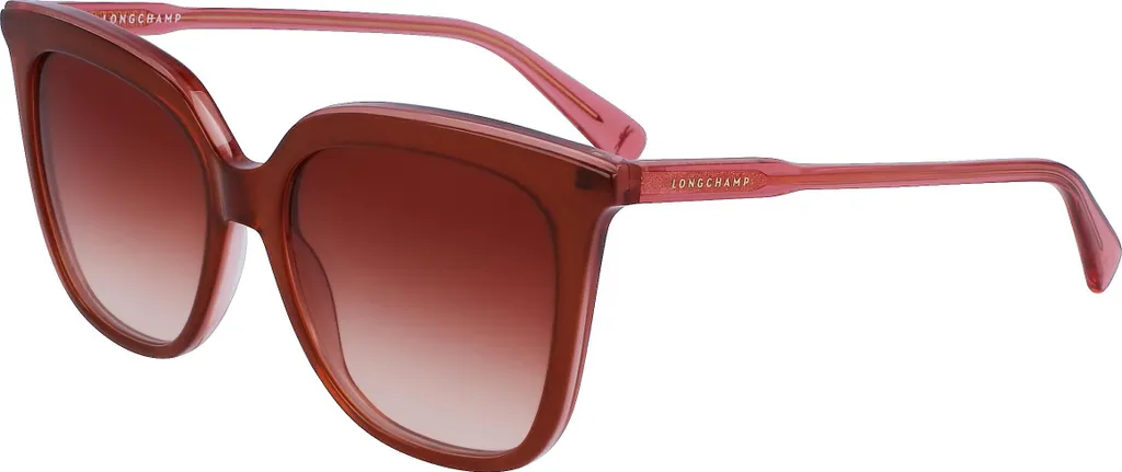 Monture Solaire Longchamp LO728S 207 Marron Rose Verres Dégradés 53