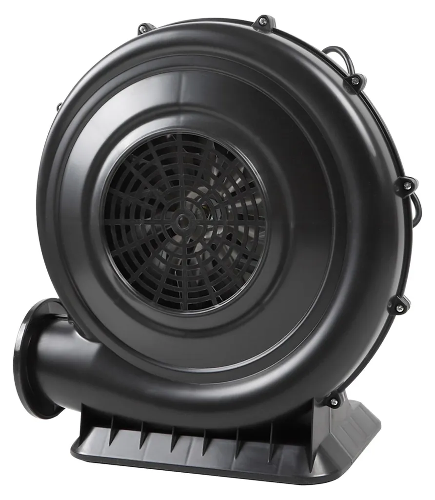 Ventilateur radial haute pression 370W noir pour extraction d'air