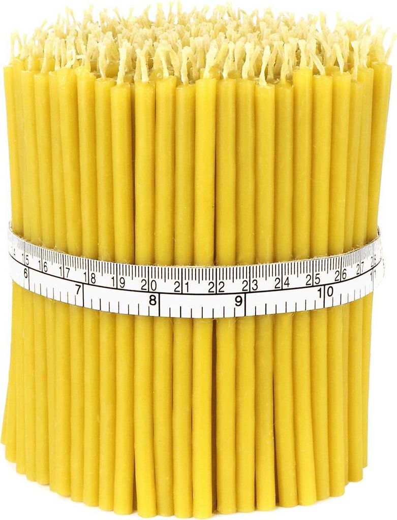 700x Qualität dünne Wachskerzen Höhe 12,5cm Kirche - ca. Produktbild 