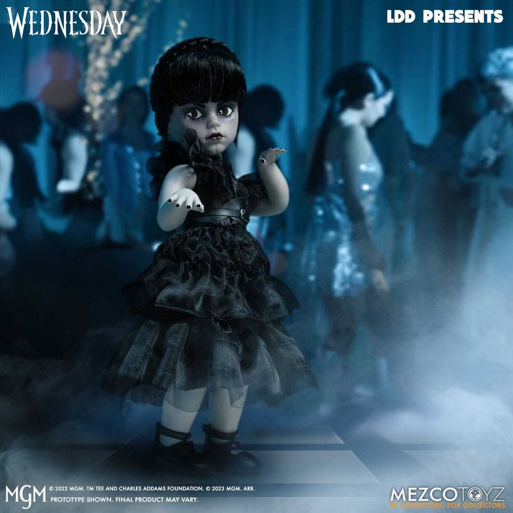 Lalka Wednesday Living Dead Dolls - Wednesday Addams