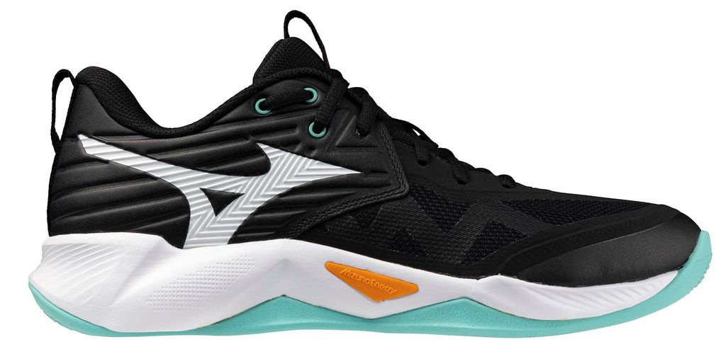 Mizuno Wave Momentum Pro indoorsportschoenen, zwart, Productafbeelding 